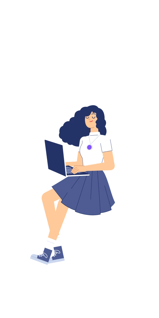 Working professional illustration